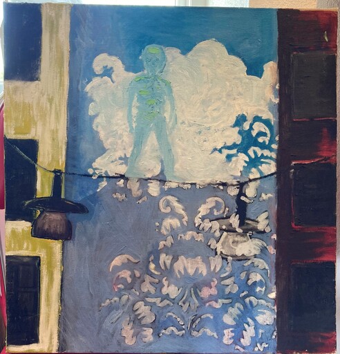 Mellan husen, bland molnen